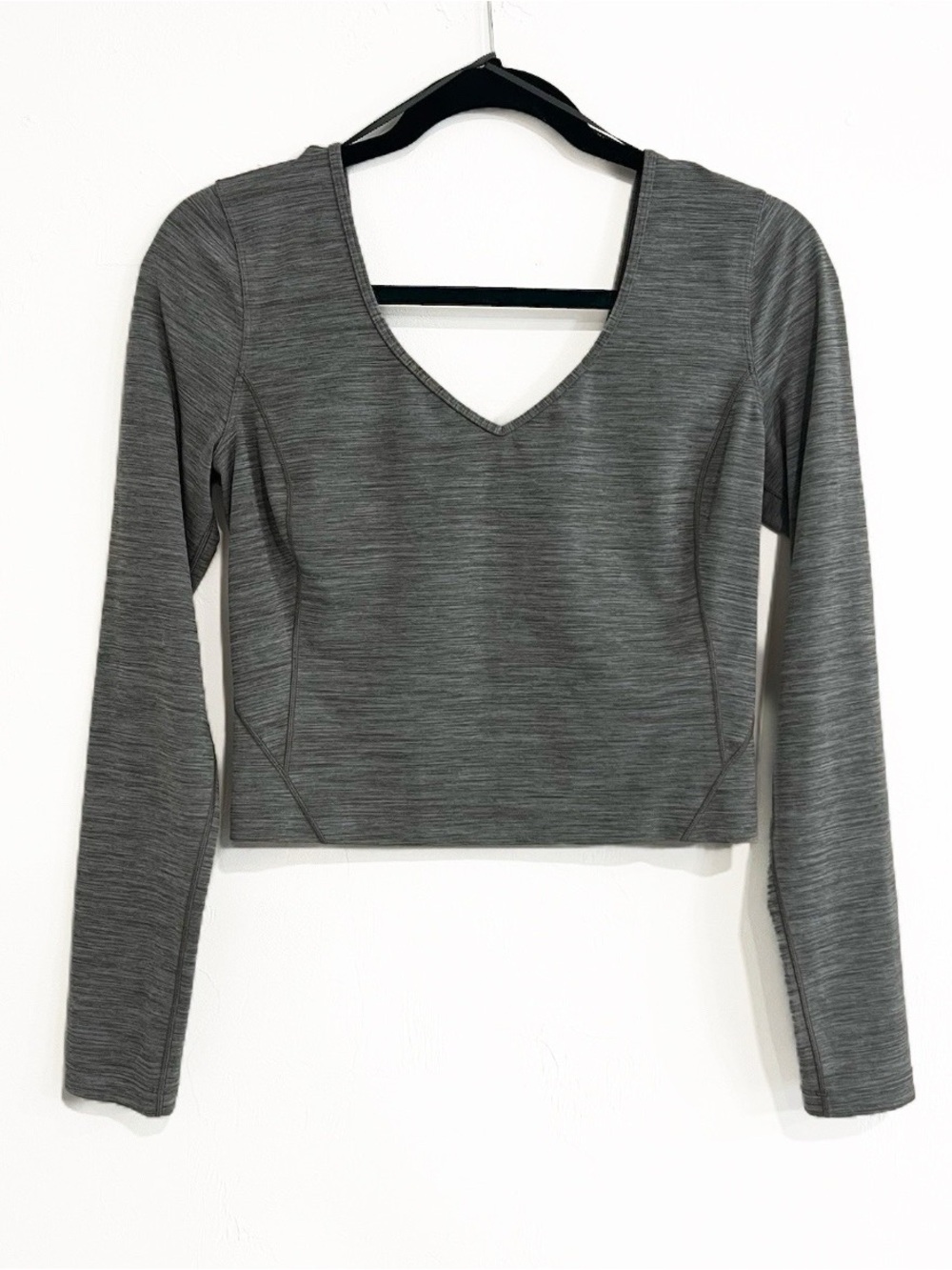 Lululemon Align Long Sleeve Shirt Size 6 Heathered Rover HHRV Athletic Lounge